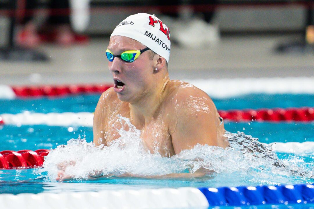 WATCH: Luka Mijatovic’s 3:40.96 400 IM & 4:09.34 500 Free From The CA/NV Sectionals