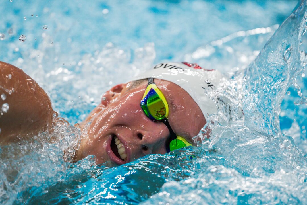 Luka Mijatovic Goes Lifetime Best 3:45.20 400 Free, Breaks 17-18 NAG Record