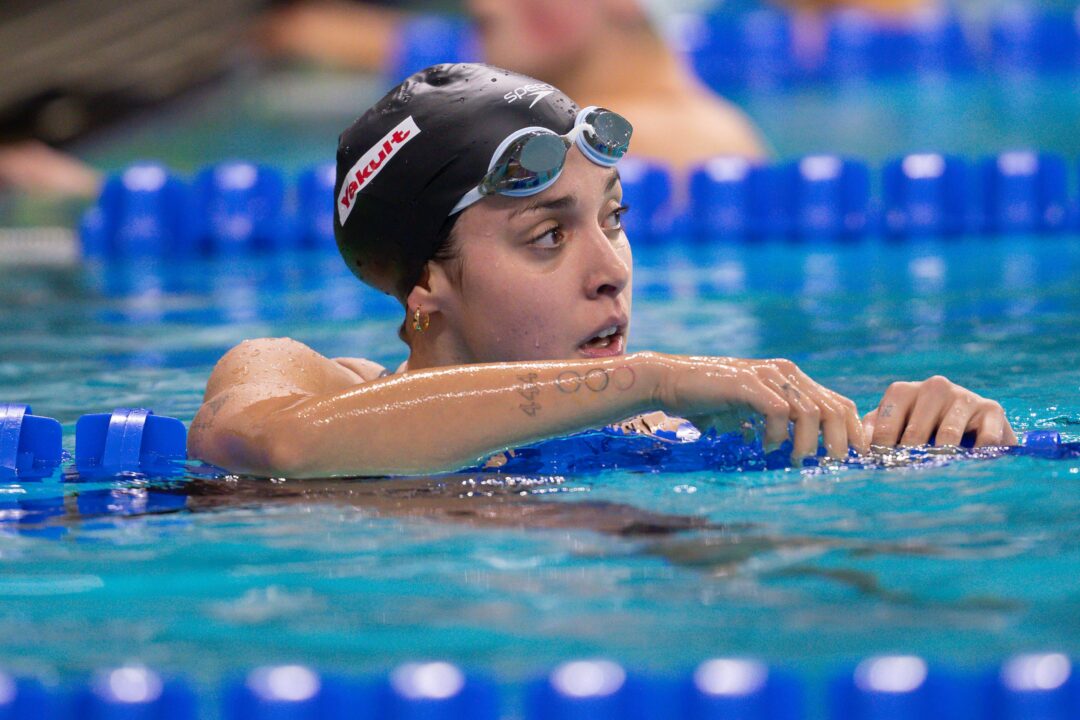 During Year-Long Pool Closure, Mary-Sophie Harvey Had to Train at 6 Different Facilities