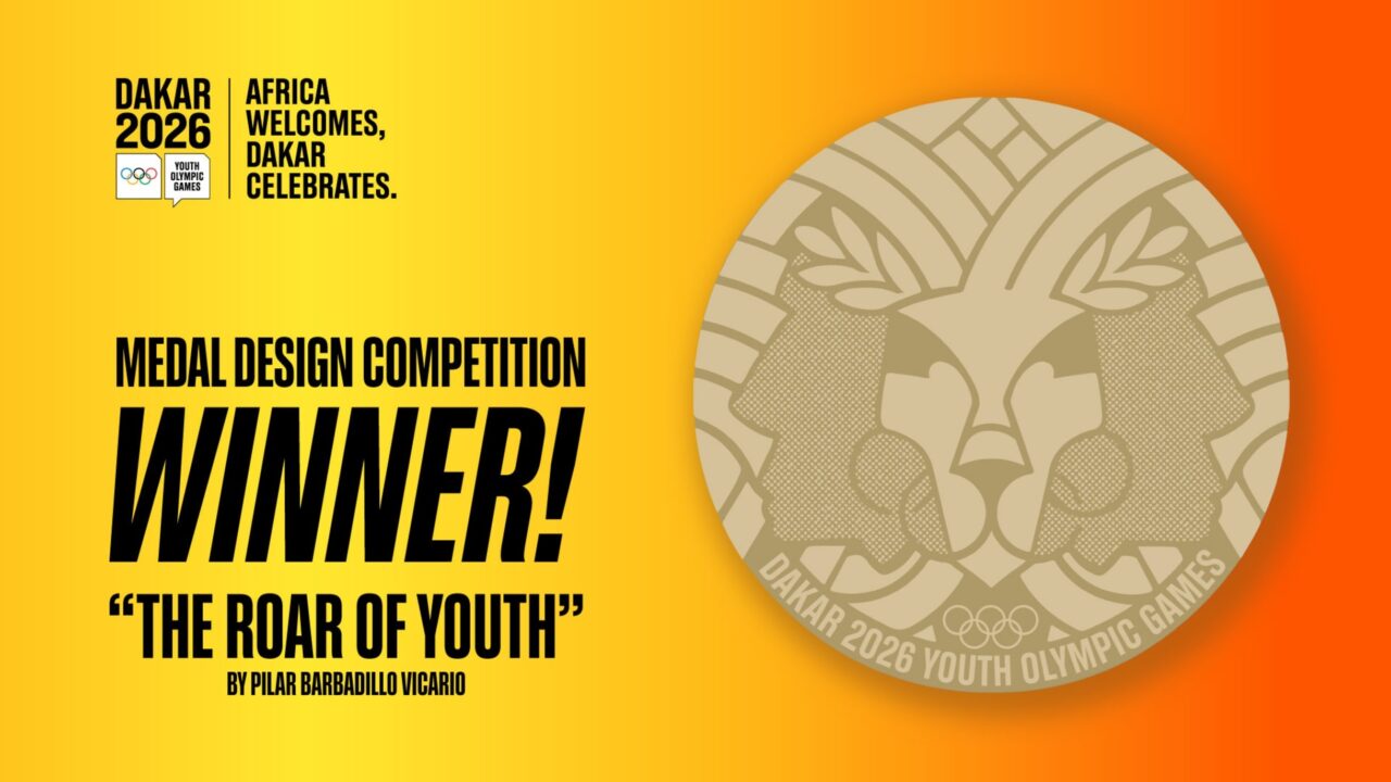 Winning Medal Design Revealed For 2026 Youth Olympic Games In Dakar