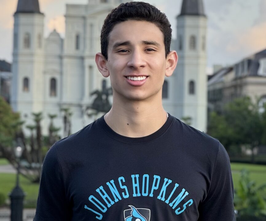 Distance Freestyler Nicolas Aldana Huelga Commits To Johns Hopkins’ Class Of 2030