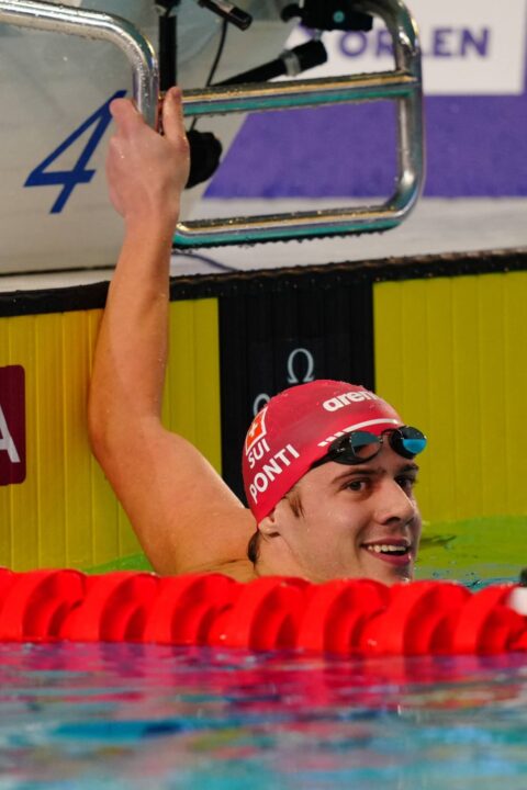 Noe Ponti And Kristof Milak Headed For 100 Fly Showdown On Day One Of Sette Colli