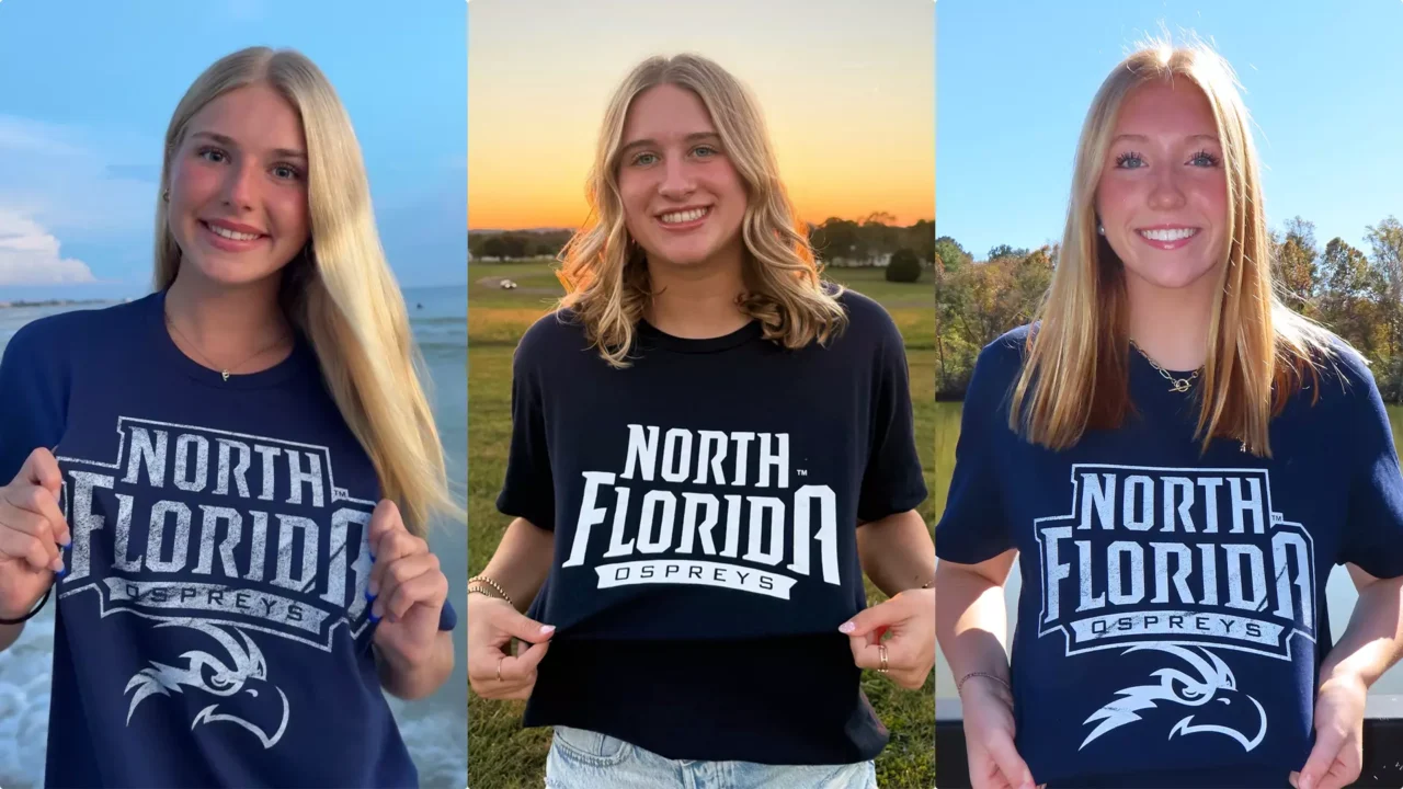 North Florida Swimming Inks First Three Signees To 2026 Class