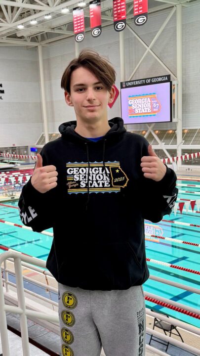 Parker Wheeler Narrowly Misses 11-12 NAG Records In 200 Free, 500 Free At Georgia State Champs