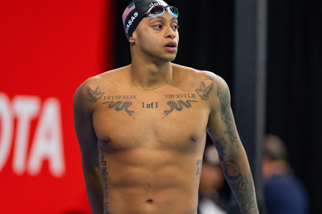 Casas, Alexy Among 4 Menâs 200 Free Scratches For 2026 Pro Swim Series – Austin Day 3 Finals