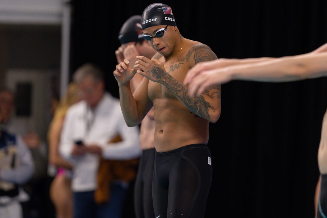 2025 U.S. Open: Shaine Casas Opens Day 3 With 100 Butterfly Meet Record (50.78)