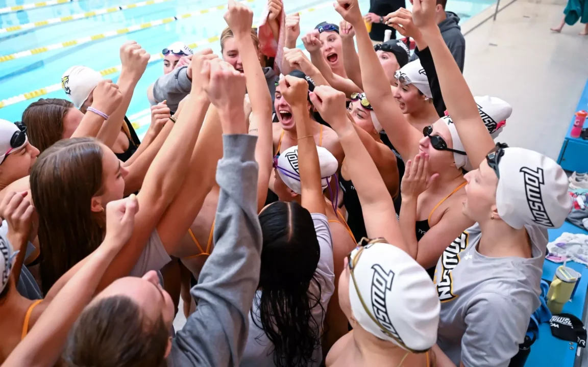 Towson Dominates Dual Meet Finale over UMBC by Sweeping the Retrievers