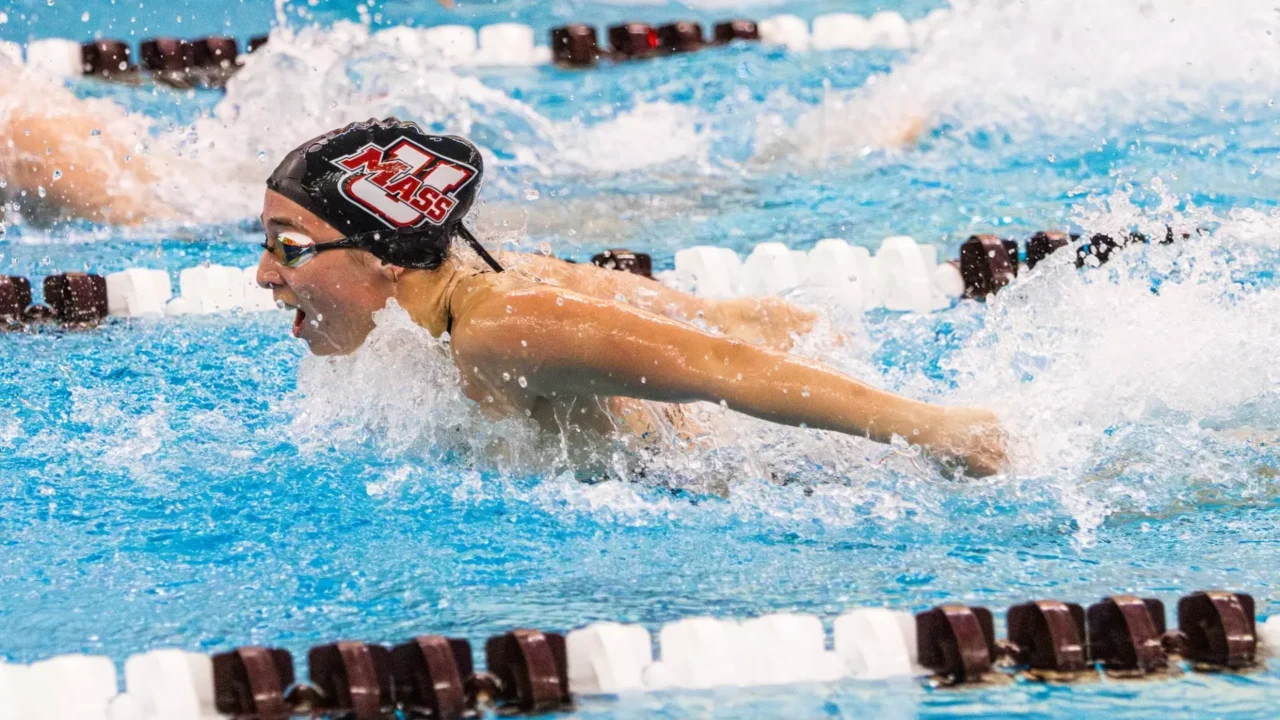 UMass Women Cruise Past Rhode Island, Edge Out La Salle To Sweep Tri-Meet