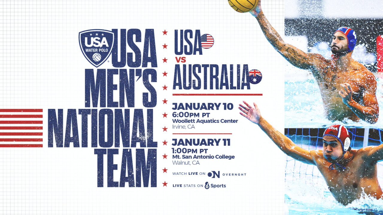 USA Men’s National Water Polo Team To Host Australia In January