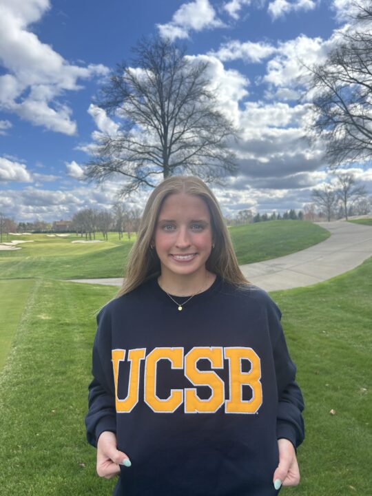 54.7/2:02.5 Butterfly Specialist Maeve Collins Commits To UCSB’s Class Of 2030