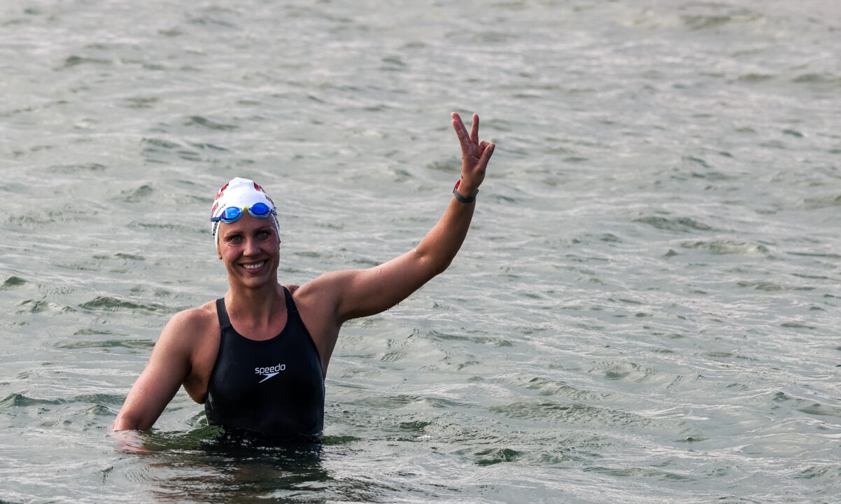Moesha Johnson Caps Off Undefeated Open Water World Cup Season In Portugal