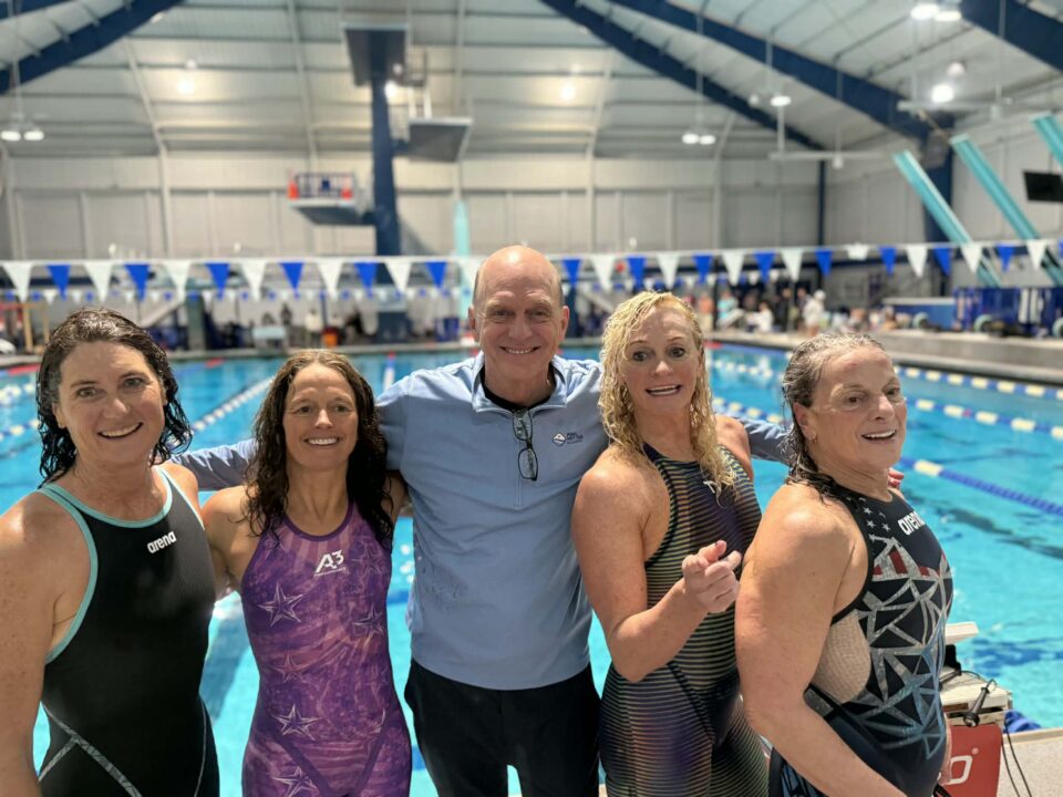 Mary T, Erika Braun, and St. Pete Masters Swimming Shatter World Records at Rowdy Gaines Meet