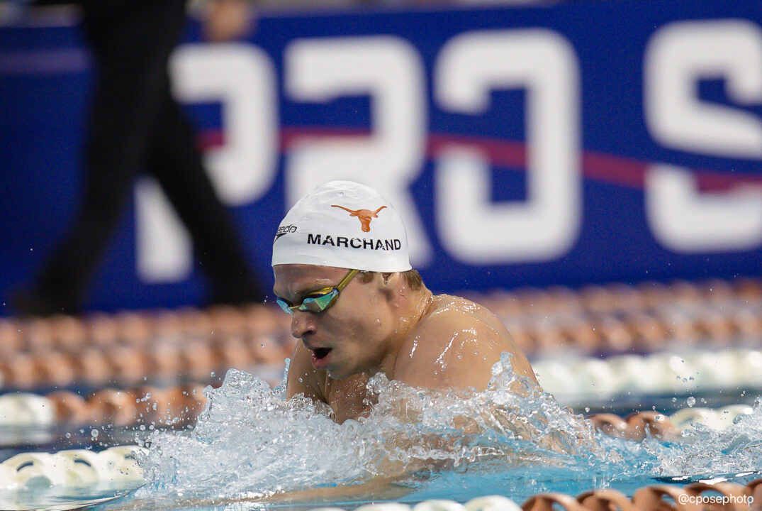 WATCH: Ledecky Vs McIntosh, Marchand’s Double & More Race Videos From Day 1 of 2026 PSS – Westmont