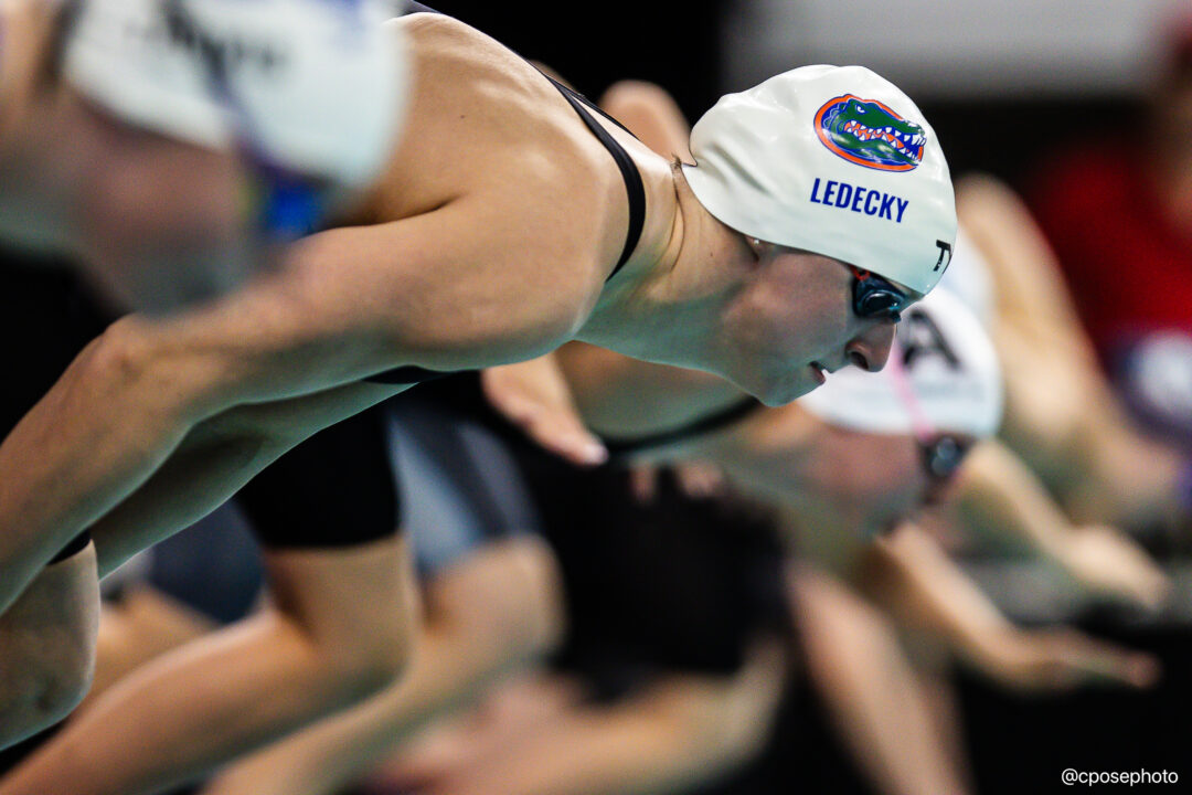 Watch: Katie Ledecky Swim The 2nd Fastest 1500 Freestyle in History