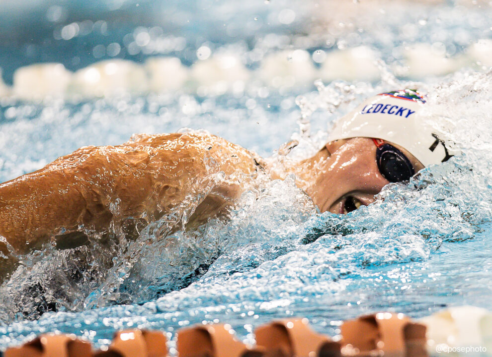 Katie Ledecky Ne Second Fastest 1500m Freestyle Swim Kiya