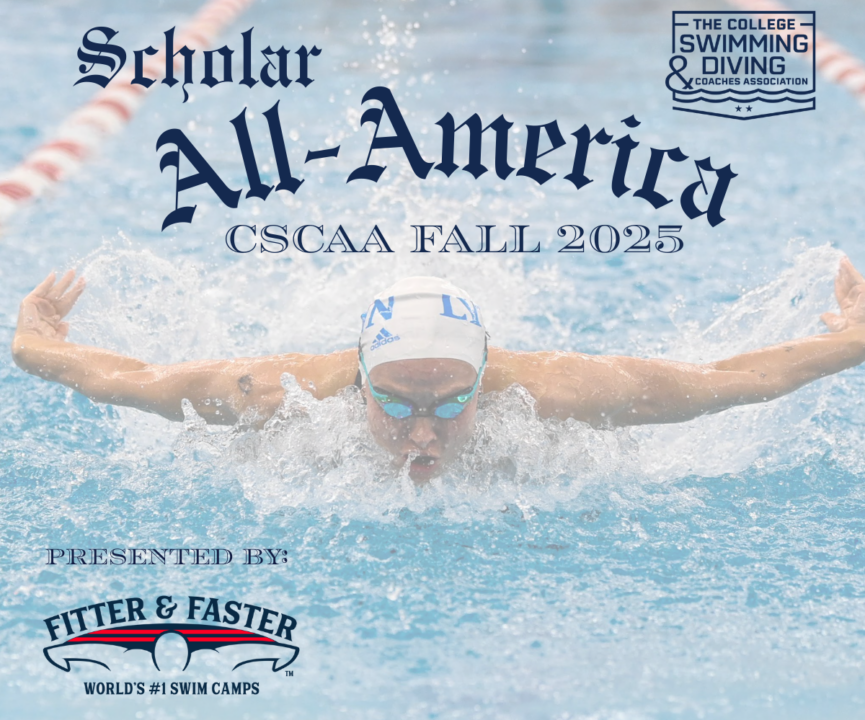 CSCAA Announces 2025 Fall Scholar All-America Teams