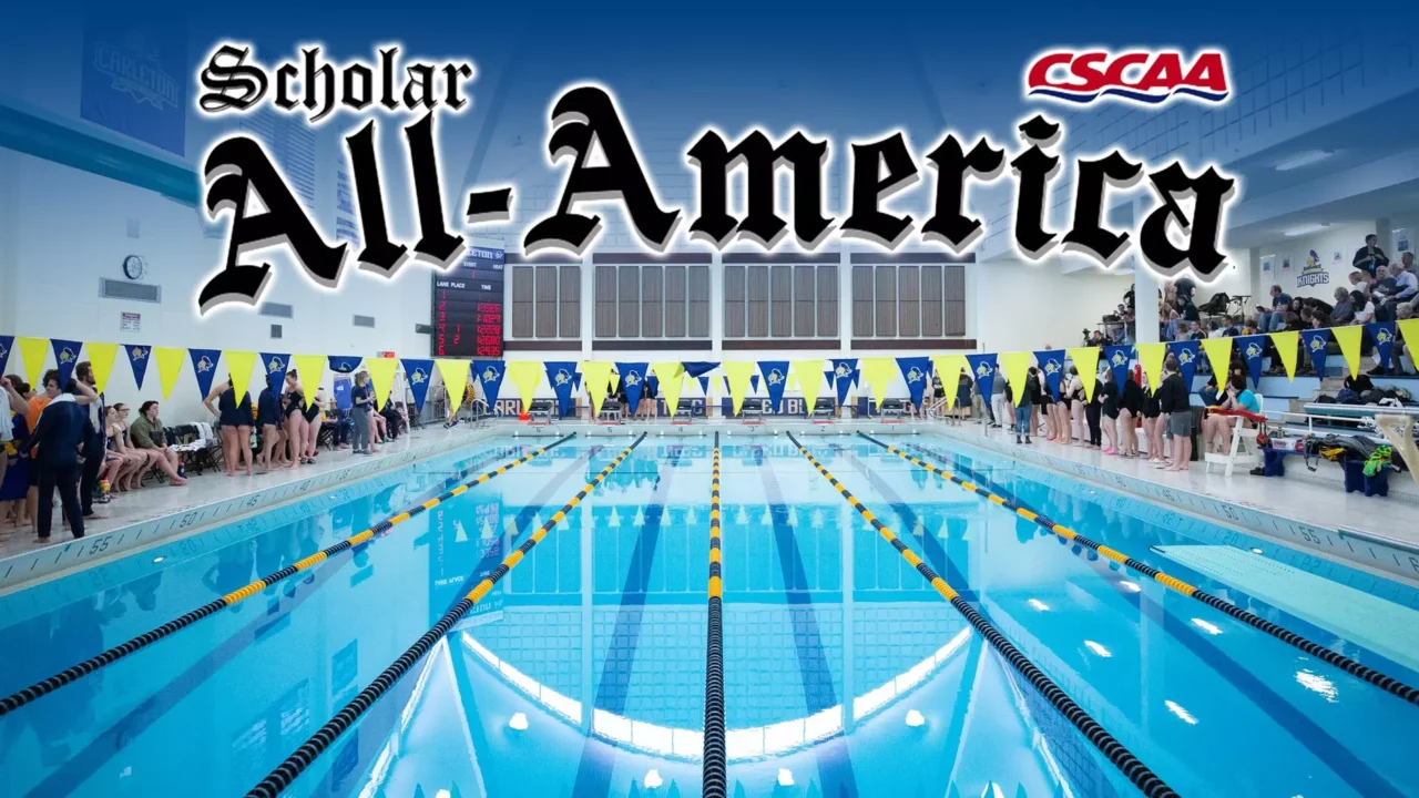 Carleton College Swim & Dive Earns 30th Consecutive CSCAA Scholar All-America Team Award