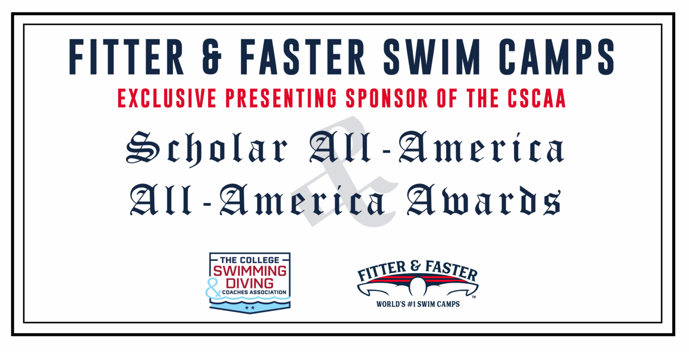 CSCAA & Fitter and Faster Swim Camps Launch Multi-Year Partnership