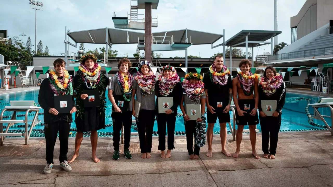 University of Hawaii Sweeps Pacific Lutheran On Senior Day