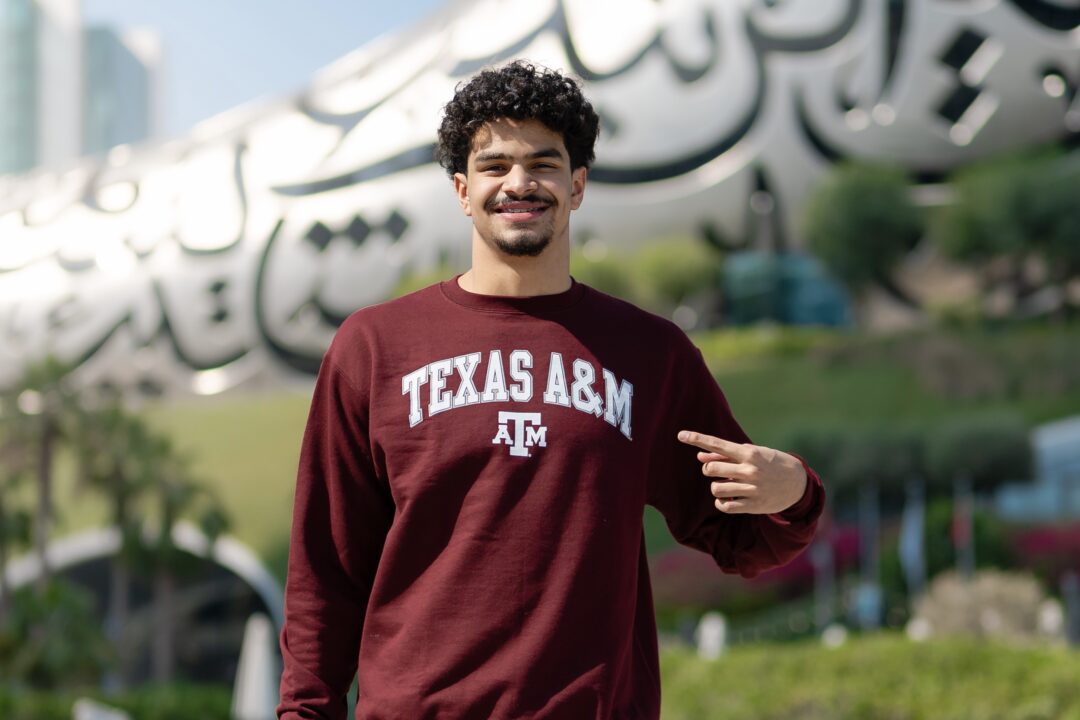 Texas A&M Adds Dubai Sprint Talent Hussein Shawky for Fall of 2026
