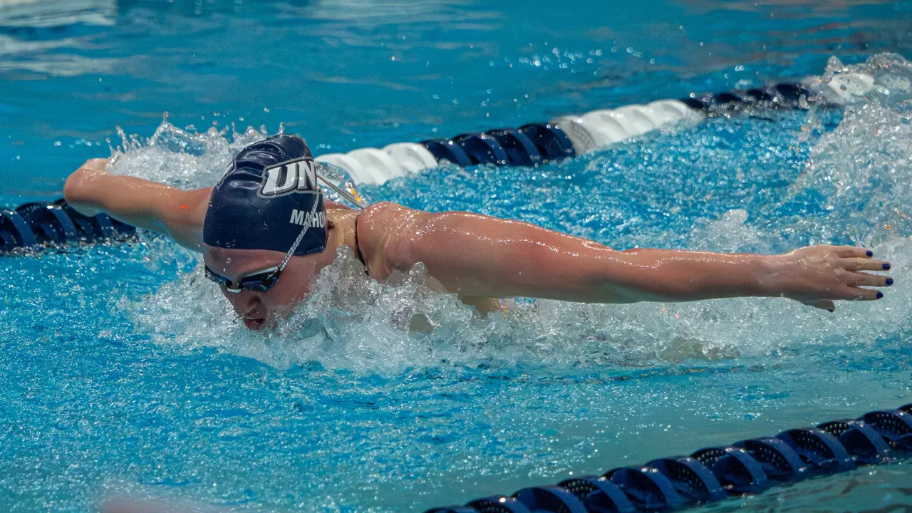 Audrey Mahoney and Grace Mahon Lift New Hampshire over Rhode Island 188-112