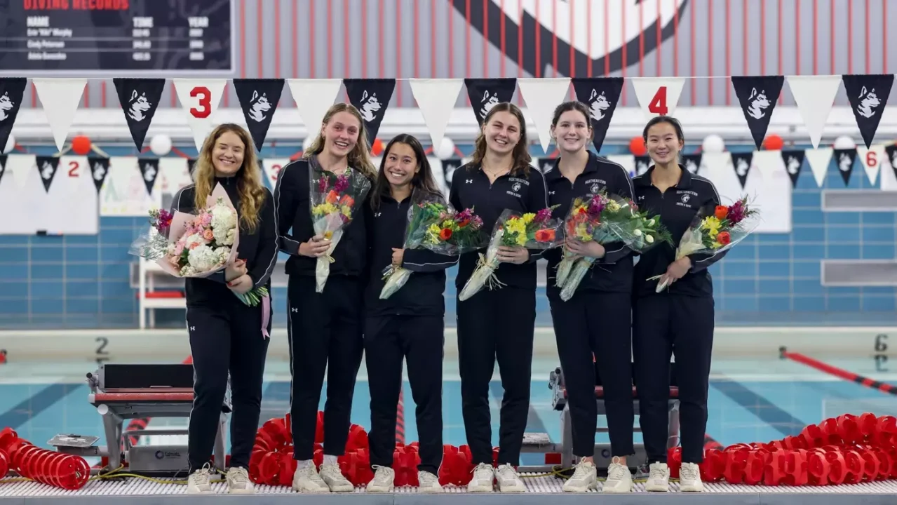Northeastern Rolls To Senior Day Victory Over CAA Foe Stony Brook