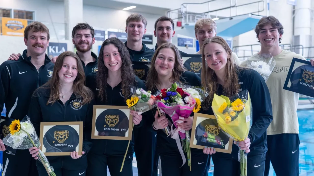 Oakland Cruises To Senior Day Sweep of Wayne State