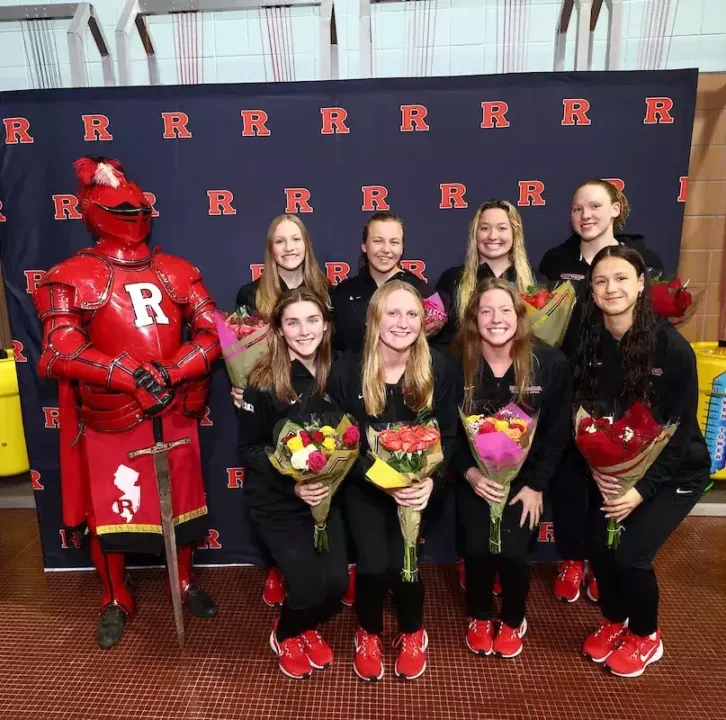 Rutgers Swimming & Diving Celebrates Senior Day With Win Over La Salle