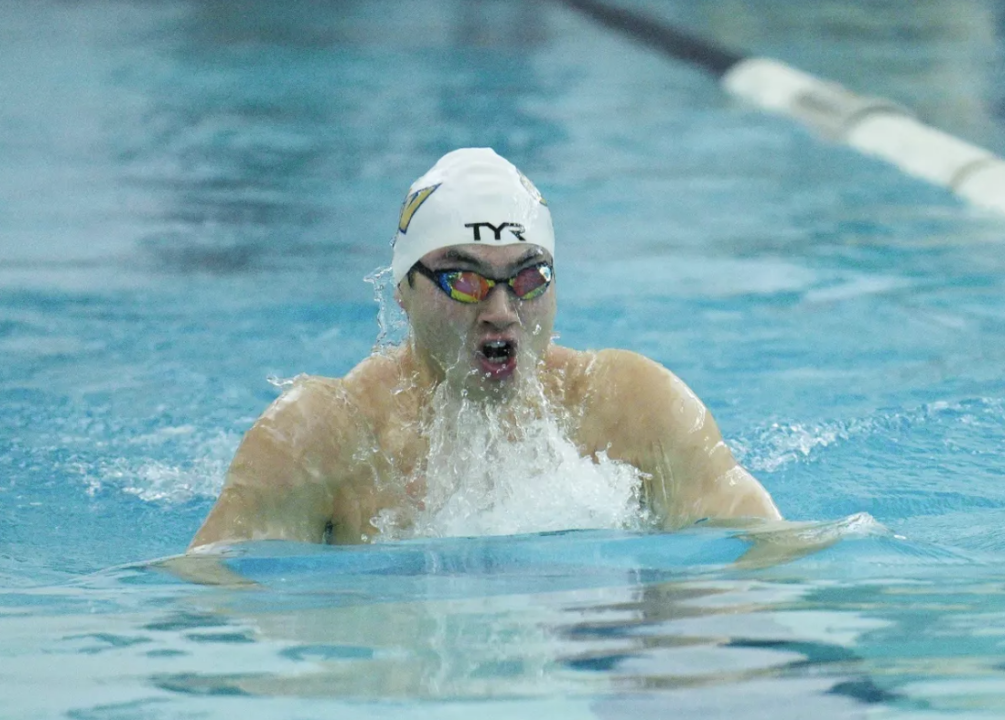 GW Sweeps Georgetown on Senior Day, Men Win 150-131; Women Edge Hoyas 141-140