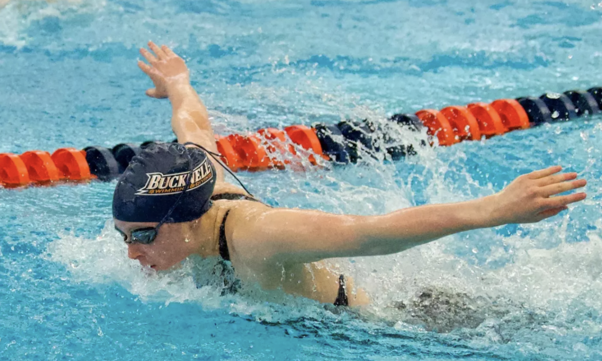 Bucknell Men and Women Dominate La Salle in Dual Meet at Kinney Natatorium