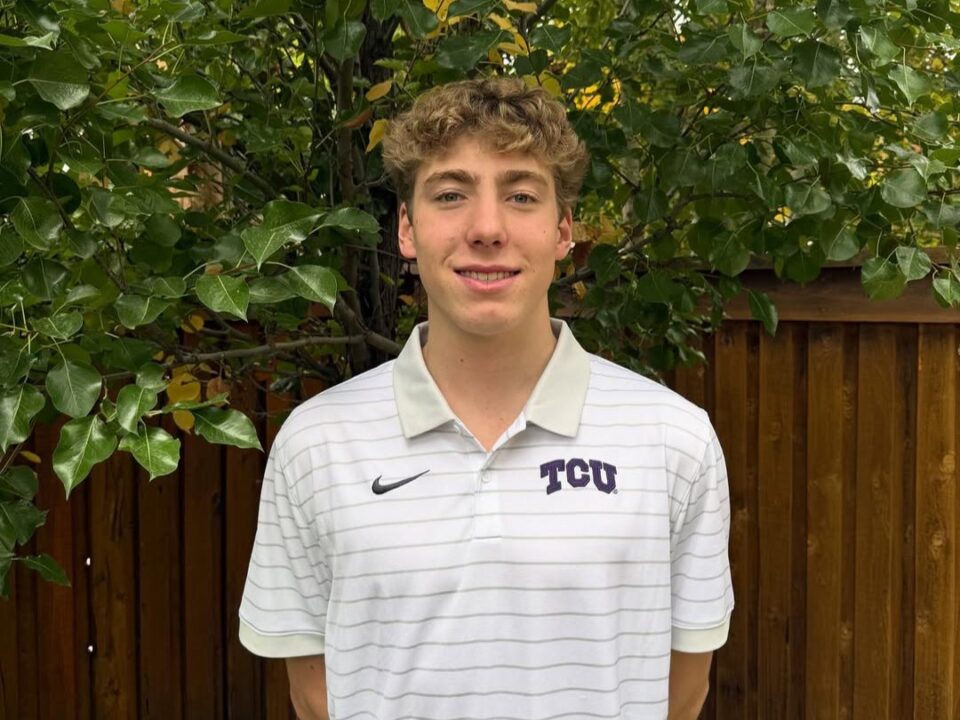 20.1/44.6 Sprint Freestyler Thomas Bradac Commits To TCU For Fall 2026