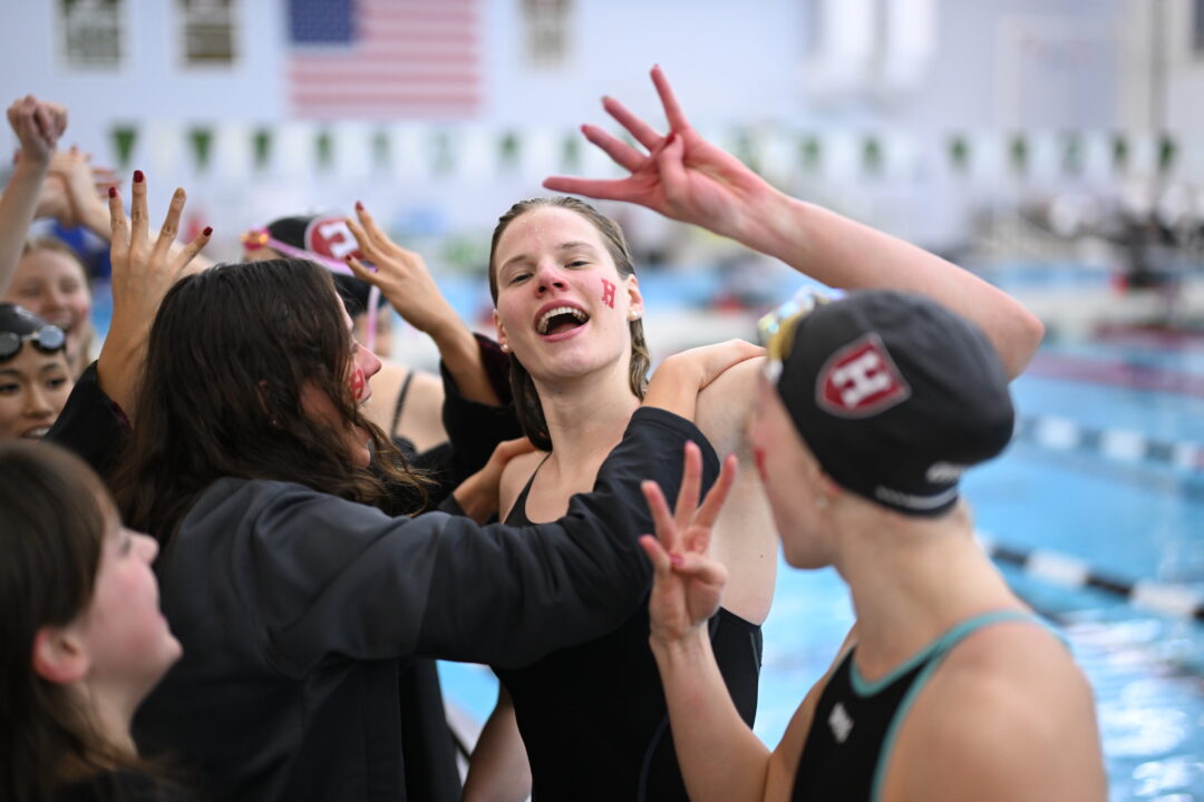 Harvard’s Anya Mostek Becomes 1st Sub-52 100 Backstroker in Ivy History, and She Does it Twice