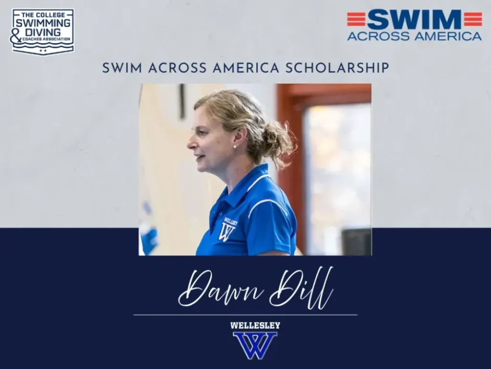 Dawn Dill Named 2026 CSCAA Swim Across America Scholarship Recipient
