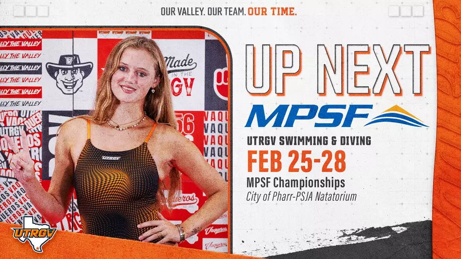 UTRGV Swimming & Diving Excited To Host and Compete In First MPSF Championships