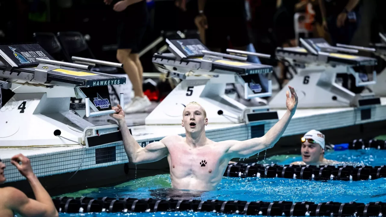 Nick Rounds Punches NCAA Ticket, Sets 50 Free Meet Record On Day 2 At Summit League Championships