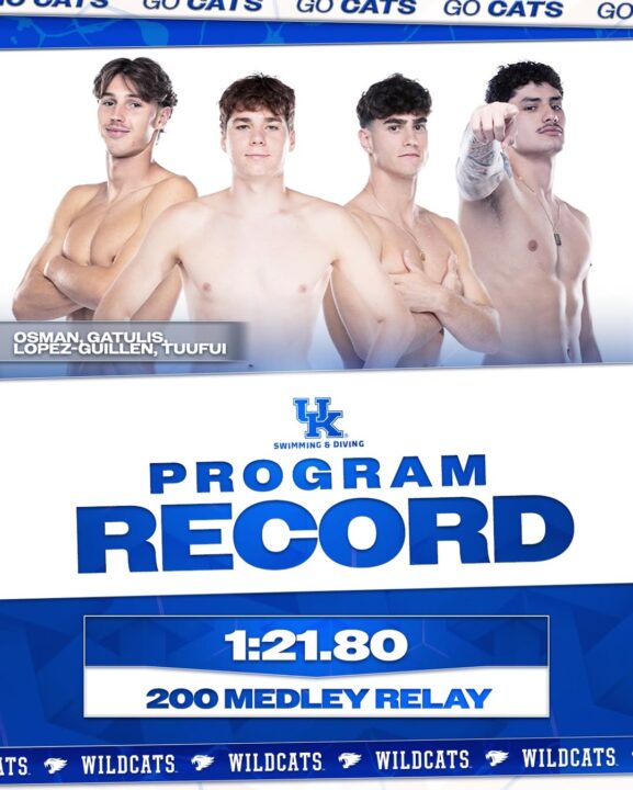 Tuesday Night at the Conference Meets: Kentucky Turns a HUGE Corner (And Other Key Swims)