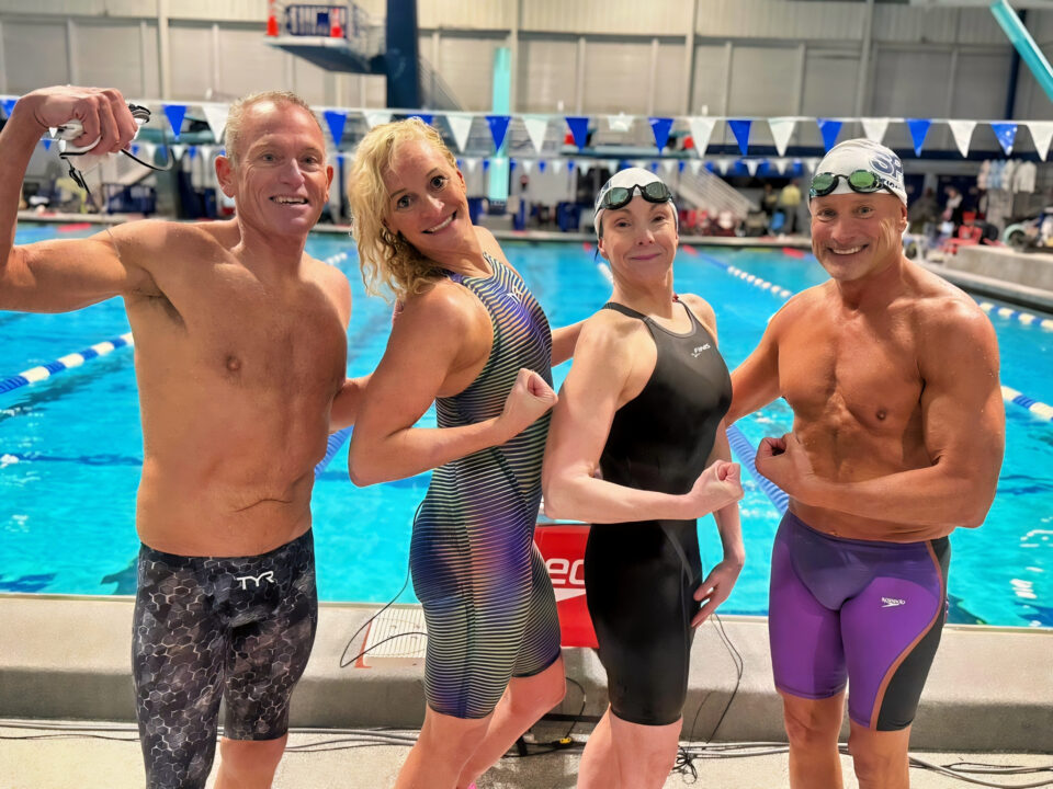 Olympian’s Dad Helps St. Pete Masters Break 240–279 Mixed 800 Free National Record