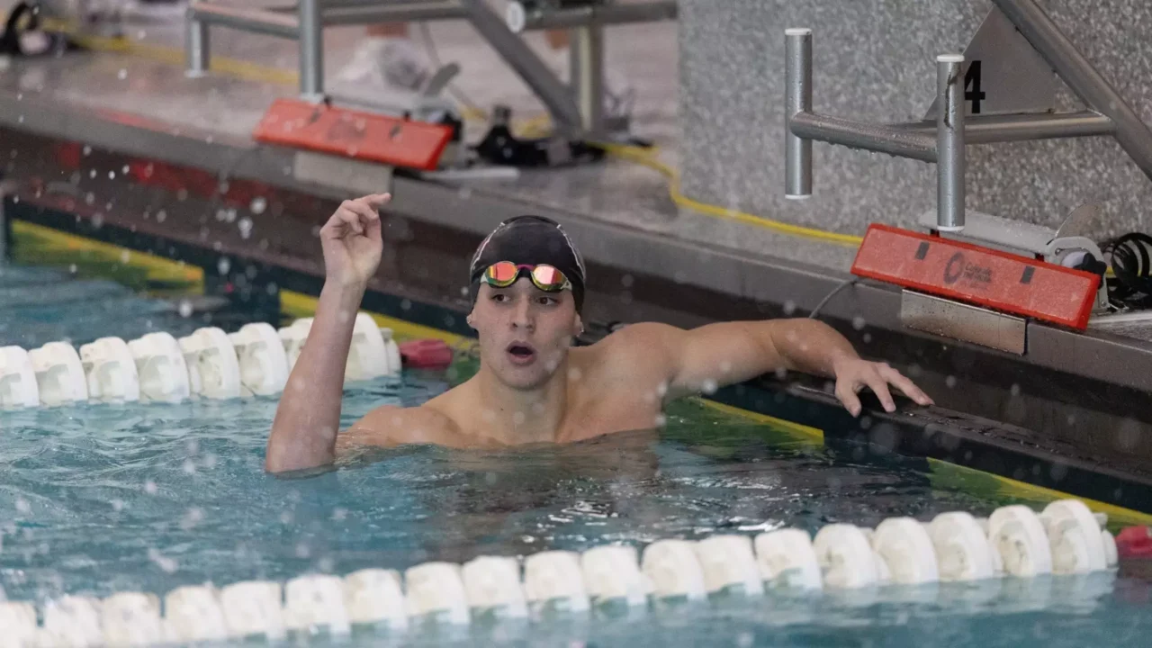Missouri State Freshman Zach Mendez Cracks MVC Record in 500 Free on Day 1 of MVC Champs