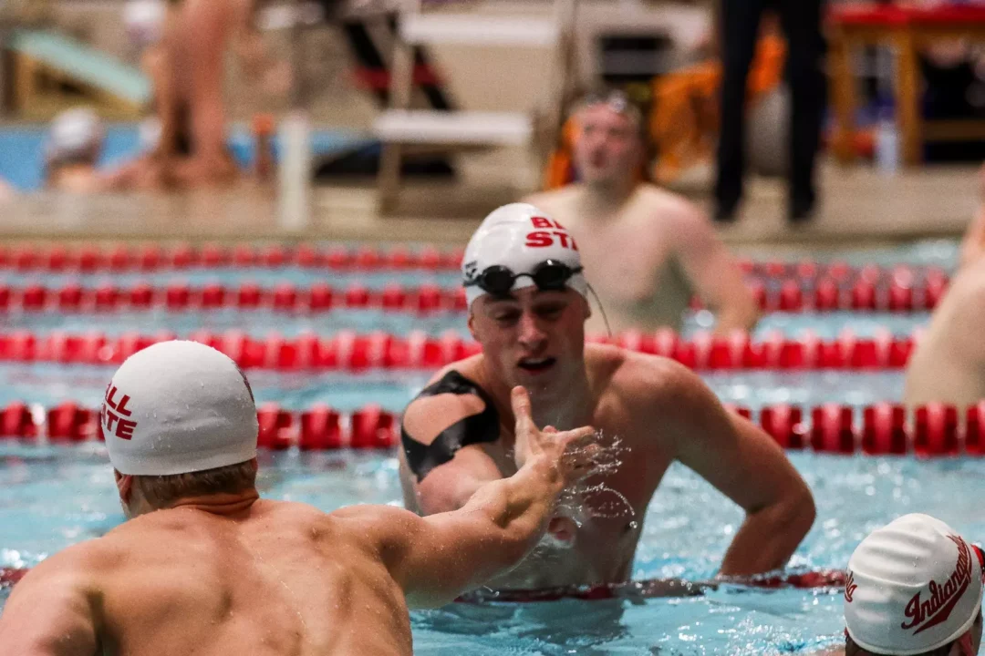 Ball State’s George Patterson Slashes MVC Record with 1:34.79 200 Free on Day 2 of MVC Champs