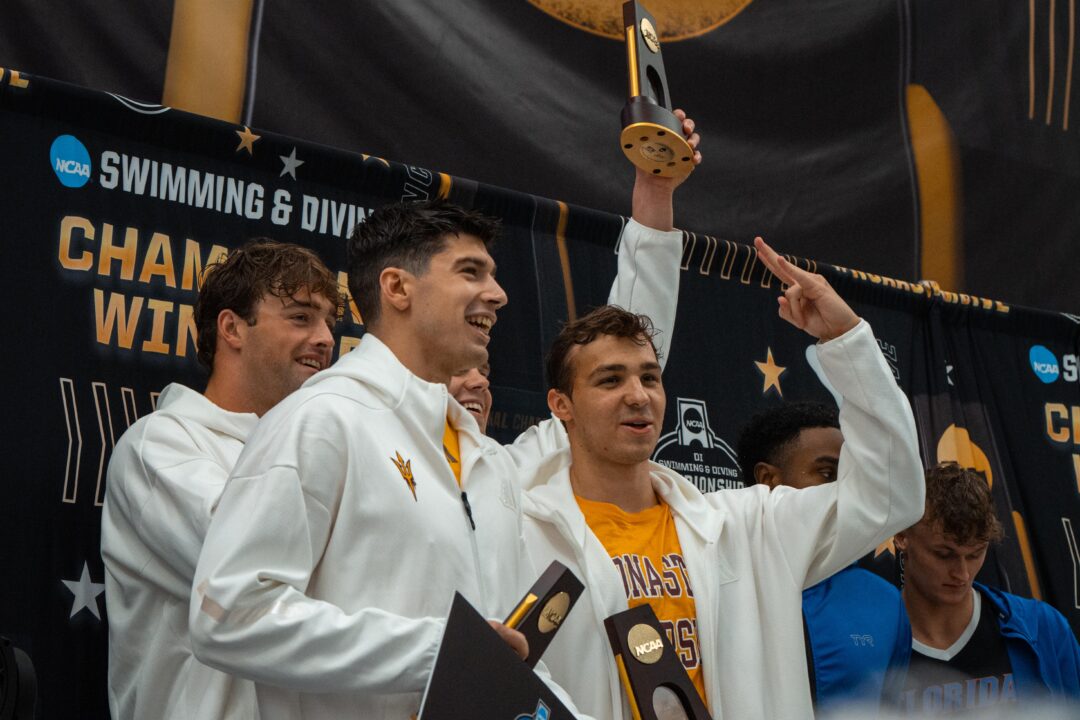 Updated All-Time NCAA D1 Men’s Swimming & Diving Event Title Rankings