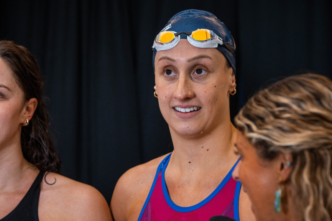 Anna Moesch Sconvolge I 100 Stile Libero: 51.94 Record Americano E Seconda Performer Di Sempre
