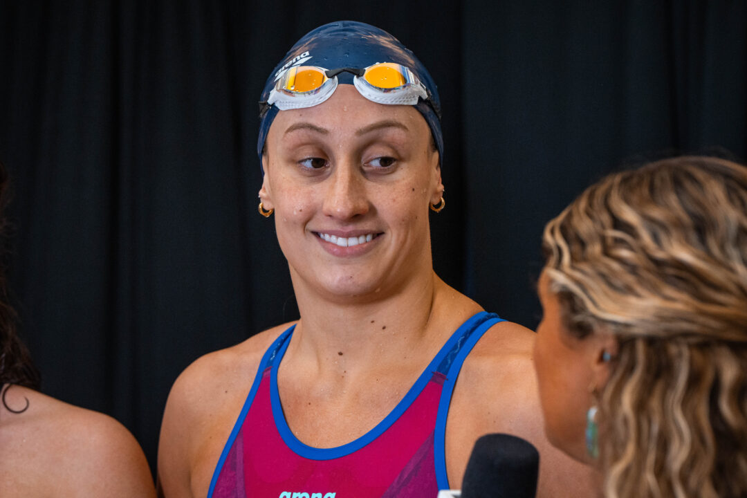 Anna Moesch Posts #2 Performance All-Time With 1:39.23 200 Free, 2 Women Under 1:40 1st Time Ever