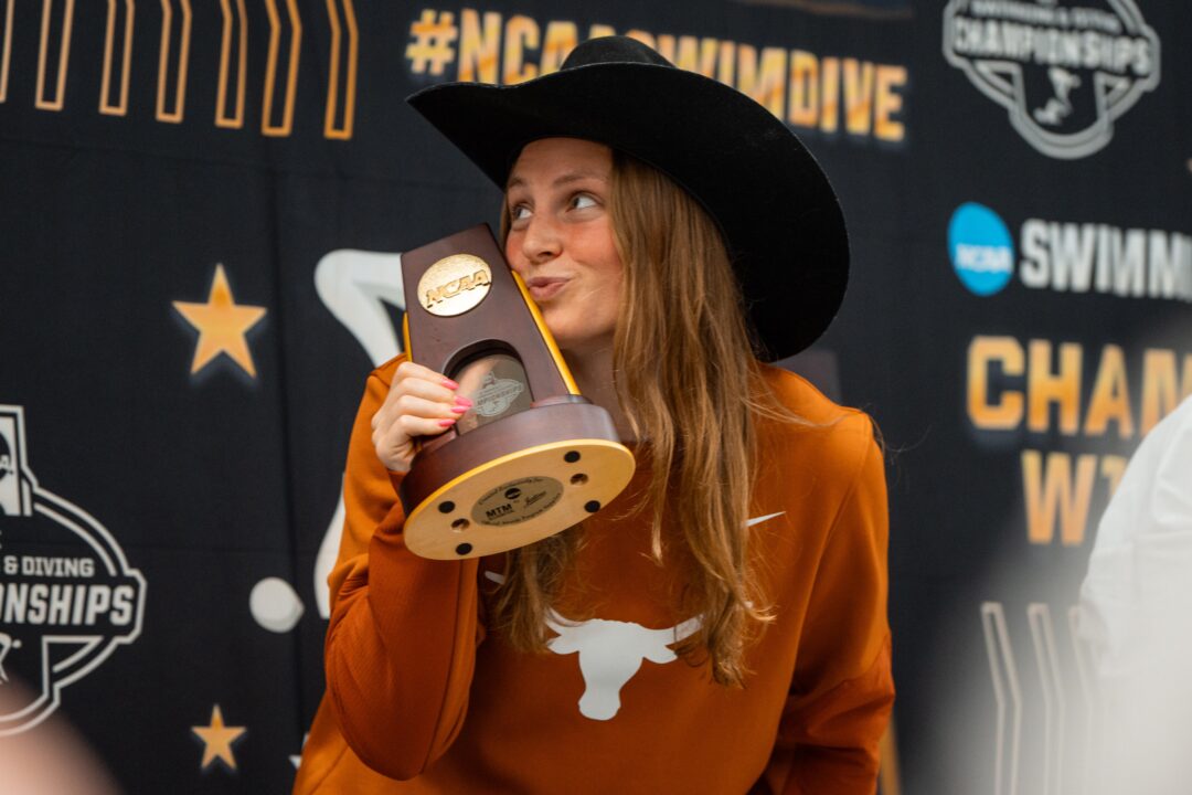 Campbell Stoll on 200 Fly NCAA Title for Texas: “It’s an honor to continue the legacy”