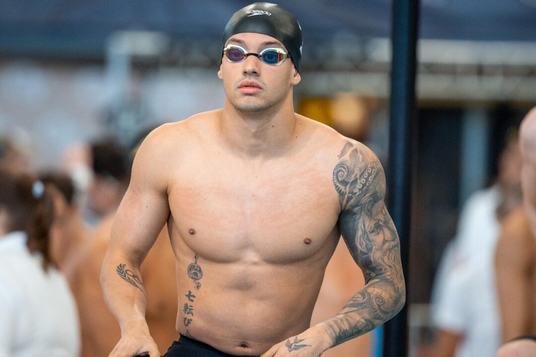 Maria Lenk: Gui Caribe 47.60 Nei 100 Stile Libero-Joao Gomes Junior Vince I 50 Rana A 40 Anni