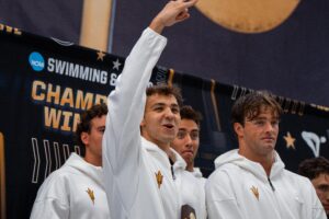 Fluidra Race Video of the Week: Arizona State Men Hold Off Florida In 200 Medley Relay At NCAAs