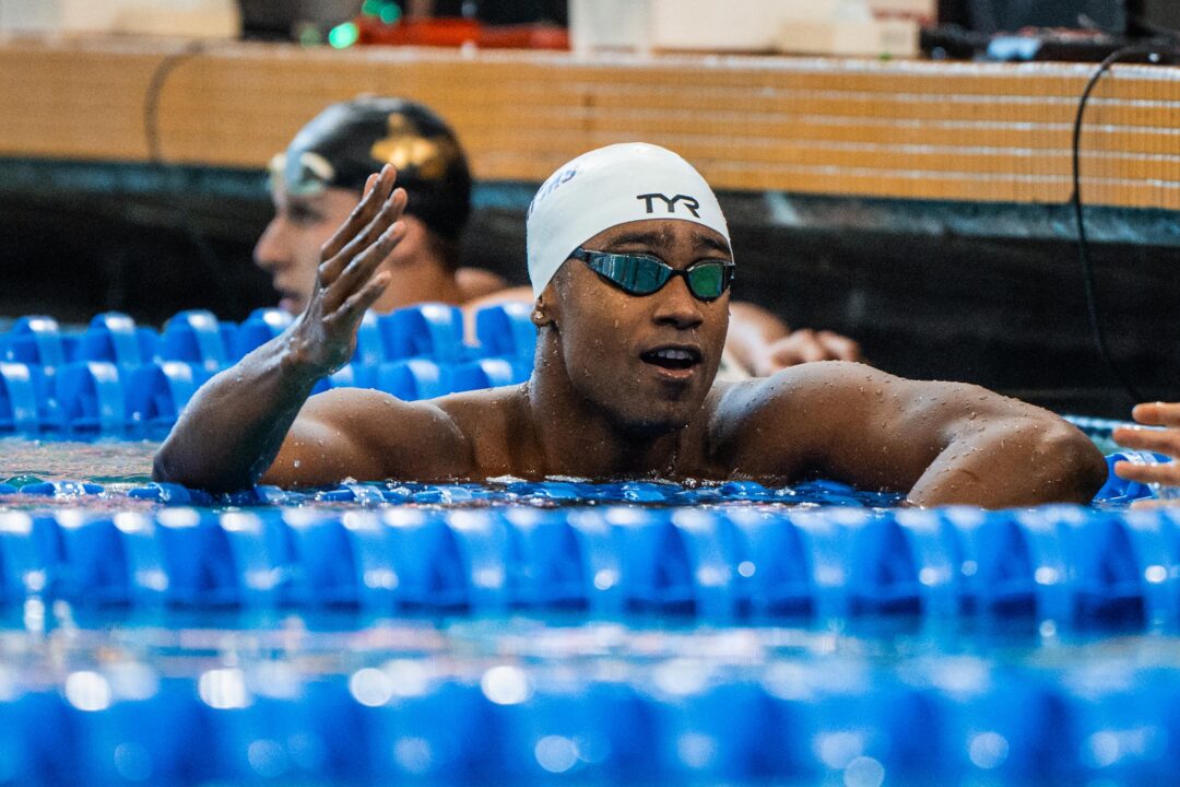 Josh Liendo Clocks 42.41 100 Fly Relay Split, Second-Fastest Of All-Time