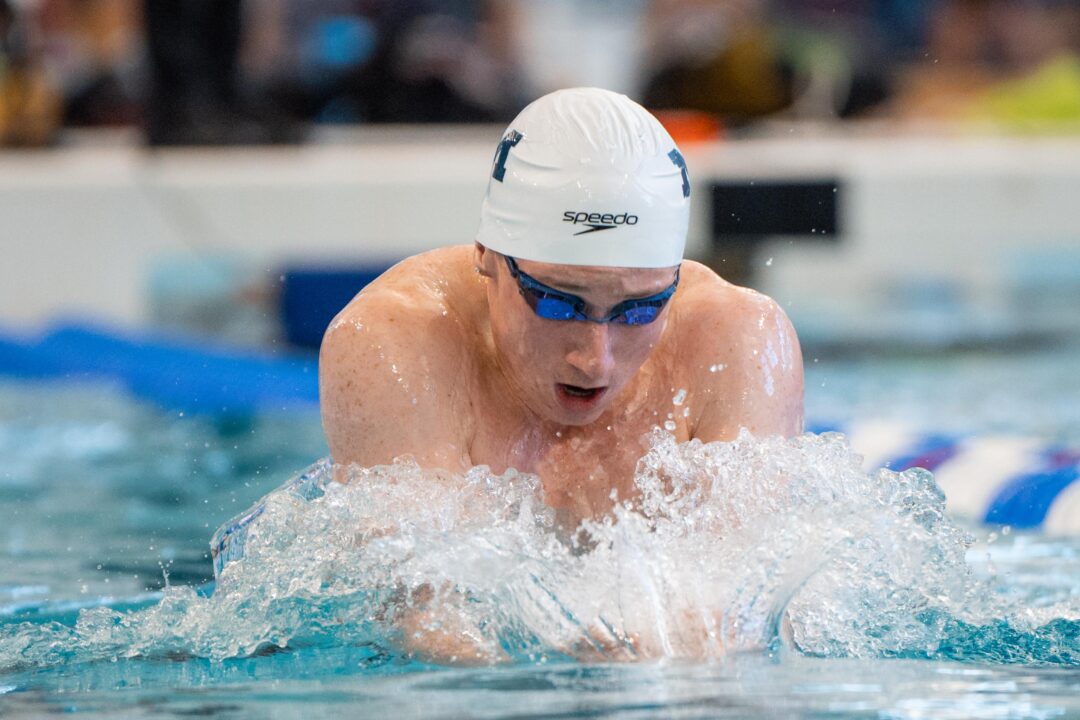 Lorne Wigginton Takes Down Oldest Canadian Individual Record in Men’s LCM with 4:11.32 400 IM