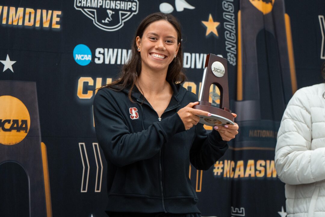 Lucy Bell Defends 200 Breast NCAA Title In 2:02.38: #3 All-Time Performer, 2 Second Drop From 2025