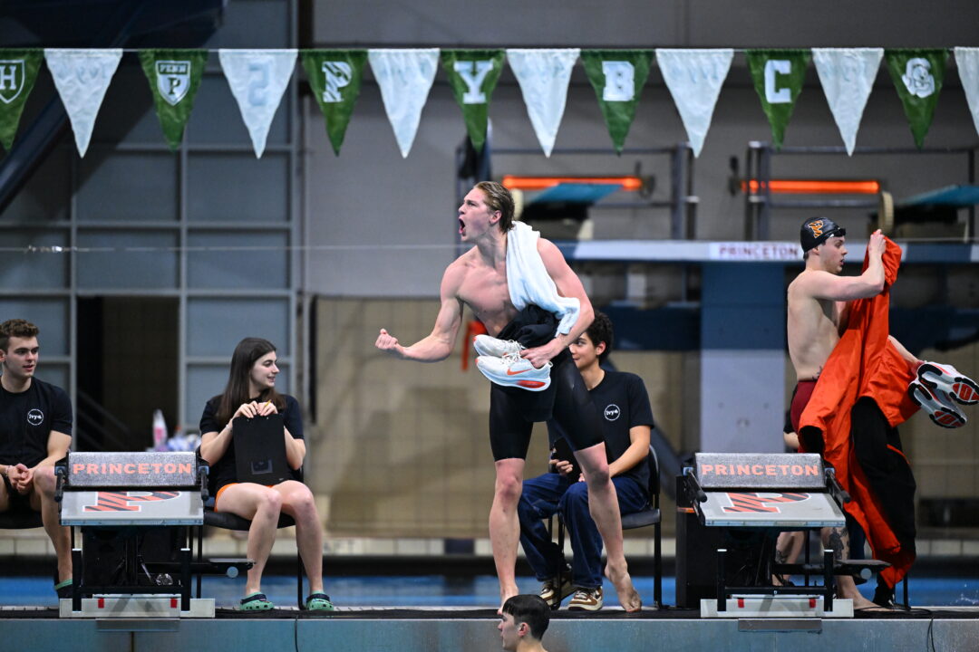 Princeton’s Mitchell Schott Drops 200 IM for 2026 NCAAs; Will Swim 500 Free Instead
