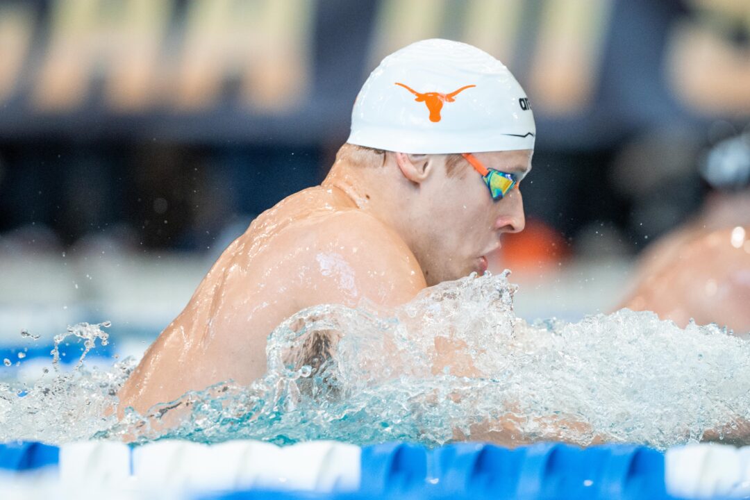 Germonprez, Maurer & Modglin Headline As Texas Men’s Team Kicks Off Long Course Campaign In Austin